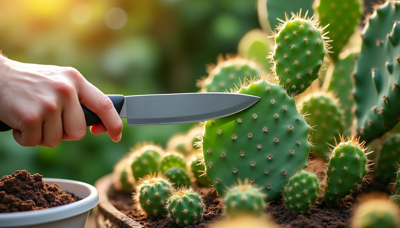 apprenez à bouturer un figuier de barbarie avec notre guide pratique pour réussir facilement la multiplication de cette plante résistante et décorative.