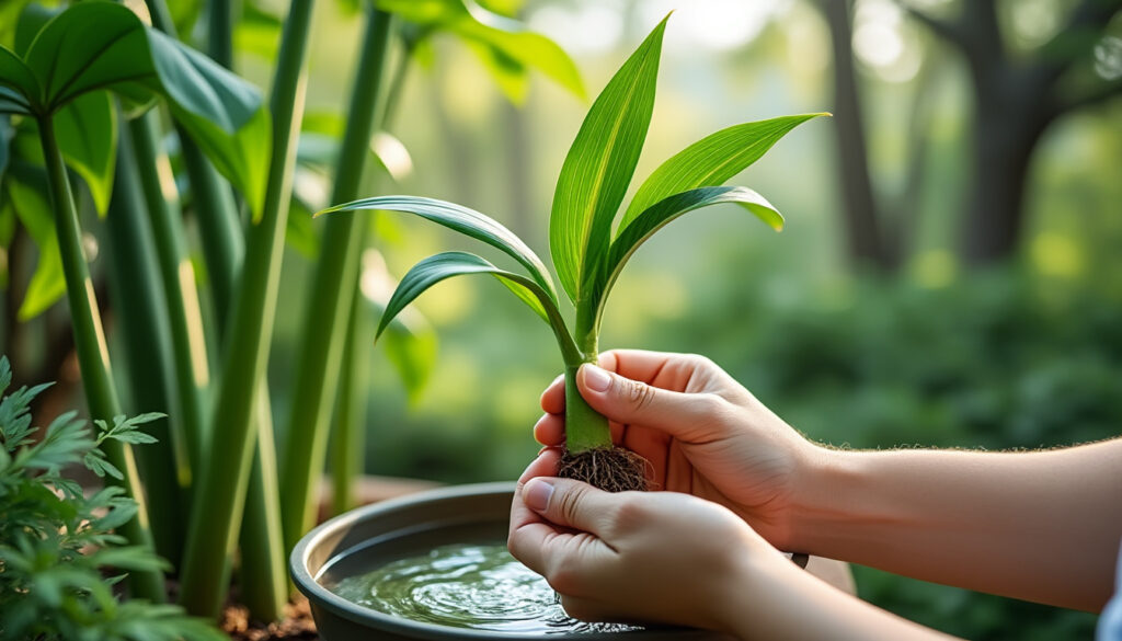 découvrez nos astuces pour réussir la bouture du papyrus et embellir votre jardin avec une végétation luxuriante et exotique.