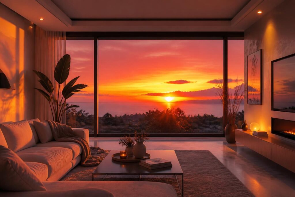 découvrez nos conseils pour capturer les couleurs magiques d'un coucher de soleil et sublimer la décoration de votre intérieur avec des photos éclatantes et inspirantes.