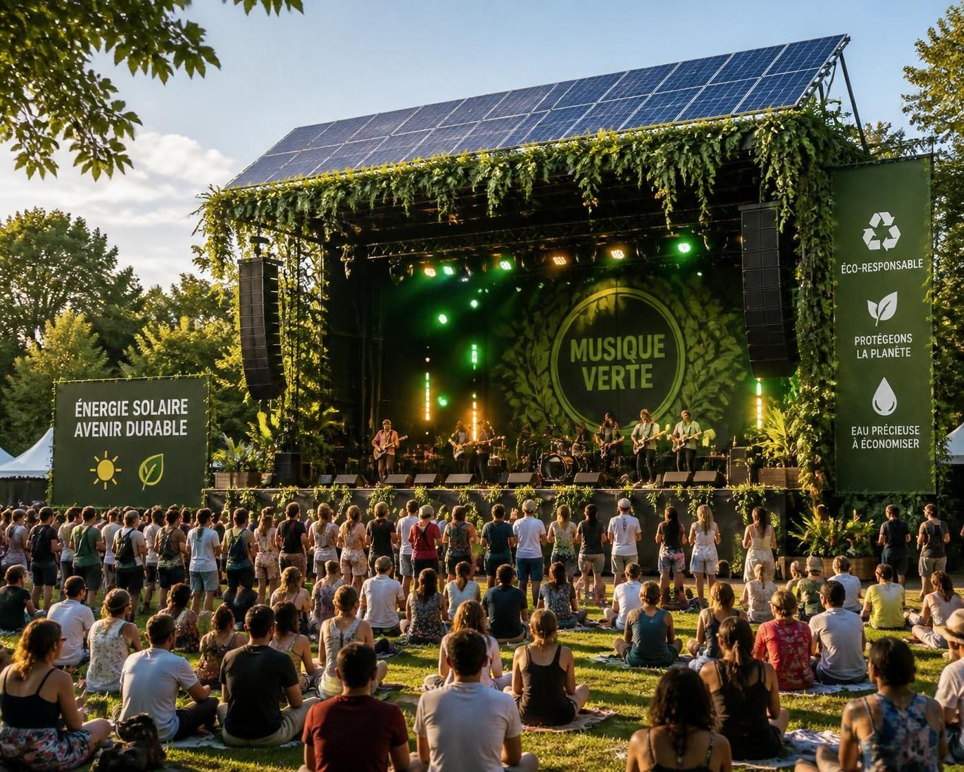 découvrez comment célébrer la fête de la musique de manière écologique avec des initiatives durables respectueuses de l'environnement.