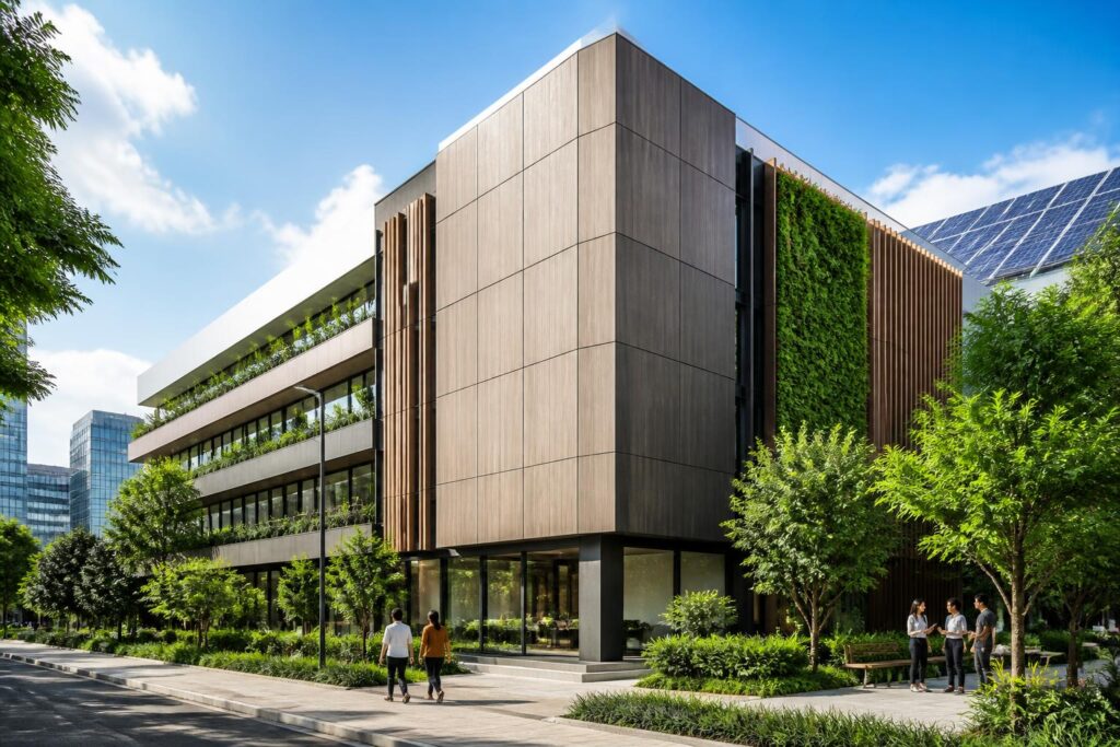 découvrez les avantages des panneaux fundermax pour une façade écologique et durable, alliant esthétisme, résistance et respect de l'environnement.