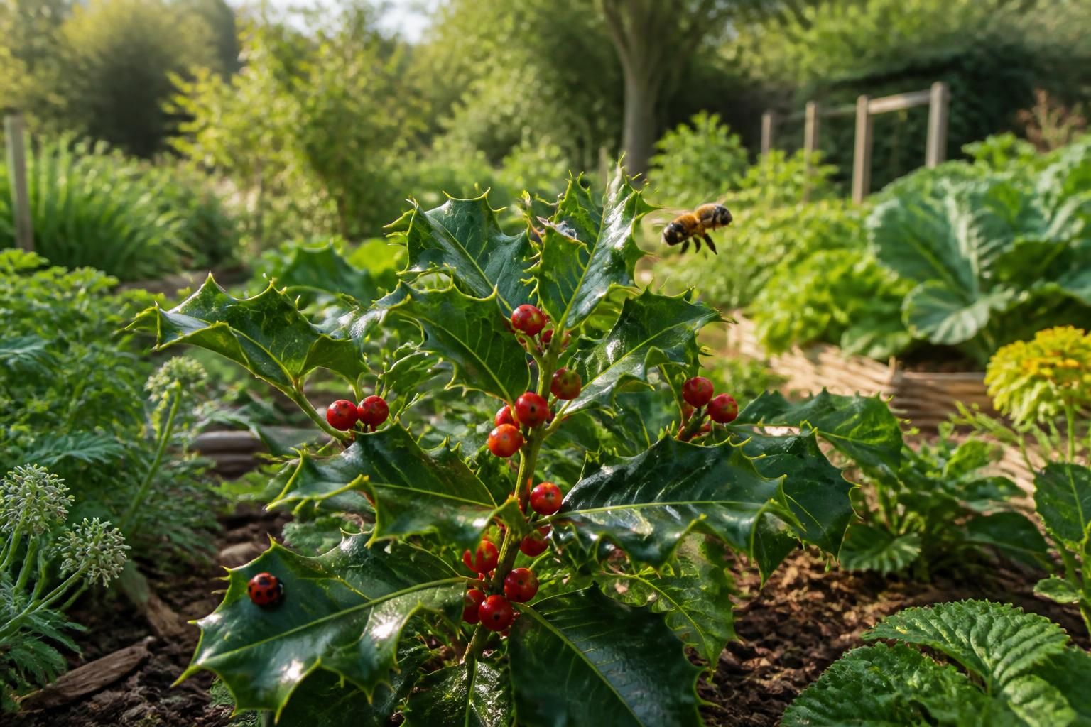 découvrez comment le houx peut métamorphoser votre jardin écologique grâce à ses qualités esthétiques et ses bienfaits naturels pour un environnement durable.