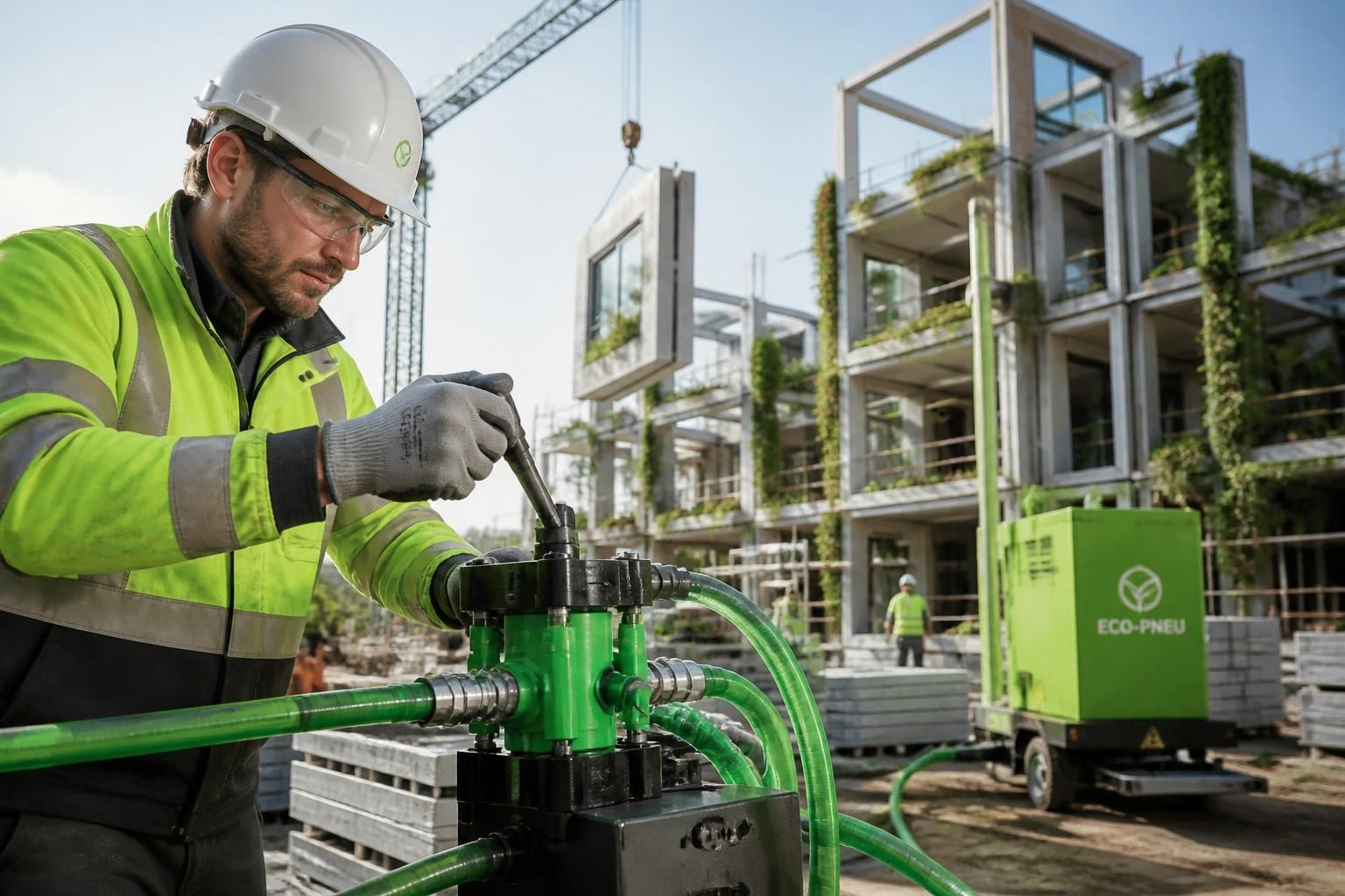 découvrez comment l'industrie de la construction pneumatique révolutionne le secteur en offrant des solutions écologiques et innovantes pour bâtir autrement et durablement.