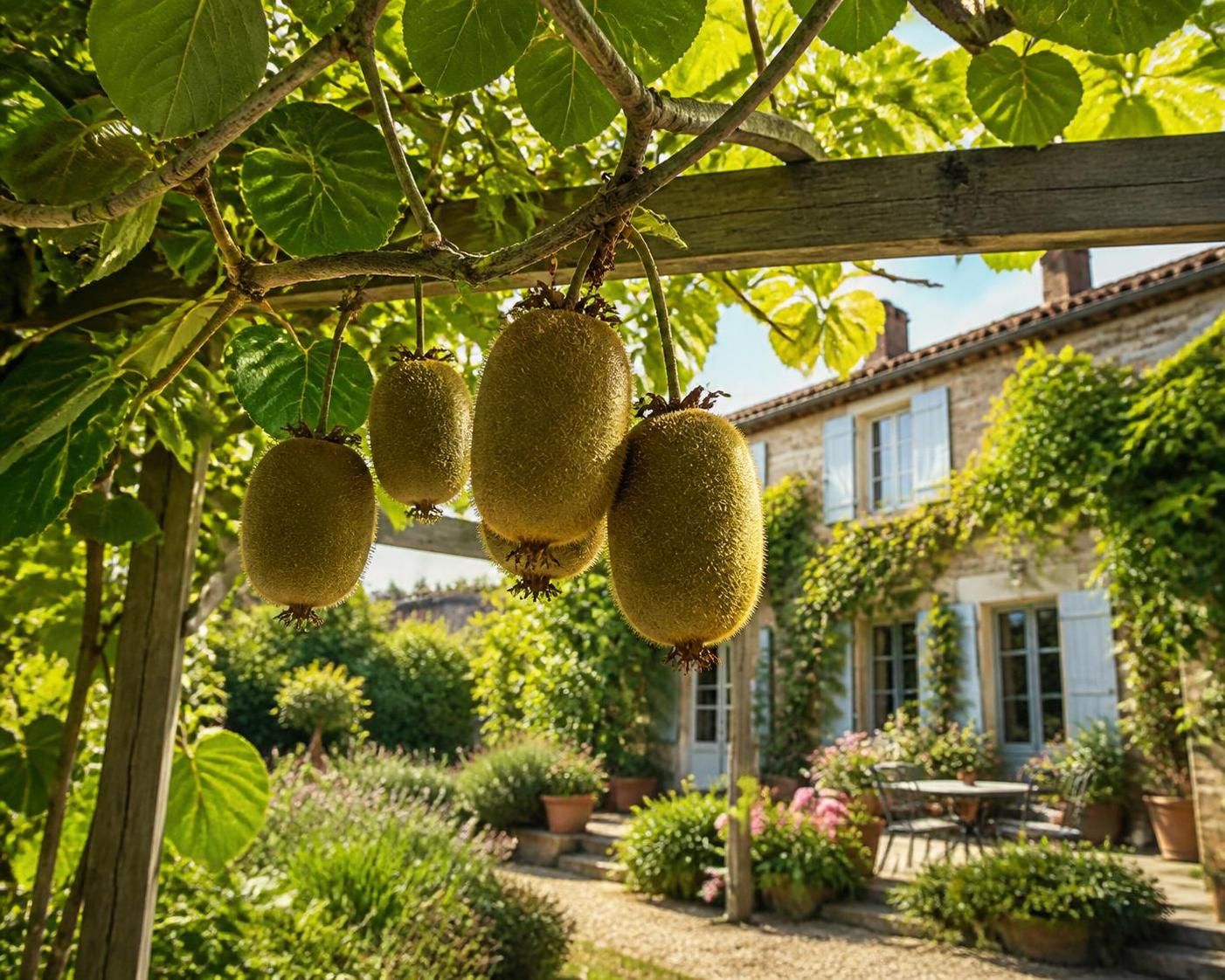 découvrez comment le kiwi, fruit exotique aux multiples bienfaits, peut s'adapter et prospérer dans les jardins français grâce à des conseils pratiques et un entretien adapté.