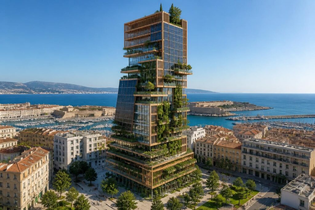 découvrez la marseillaise tour, un exemple emblématique d’architecture durable au cœur de marseille, alliant innovation écologique et design contemporain.
