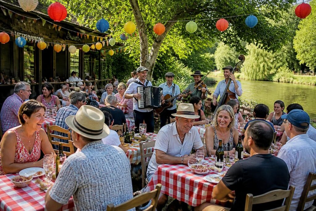 découvrez comment la guinguette, ce lieu convivial et authentique, continue de charmer les français en quête de moments simples et chaleureux.