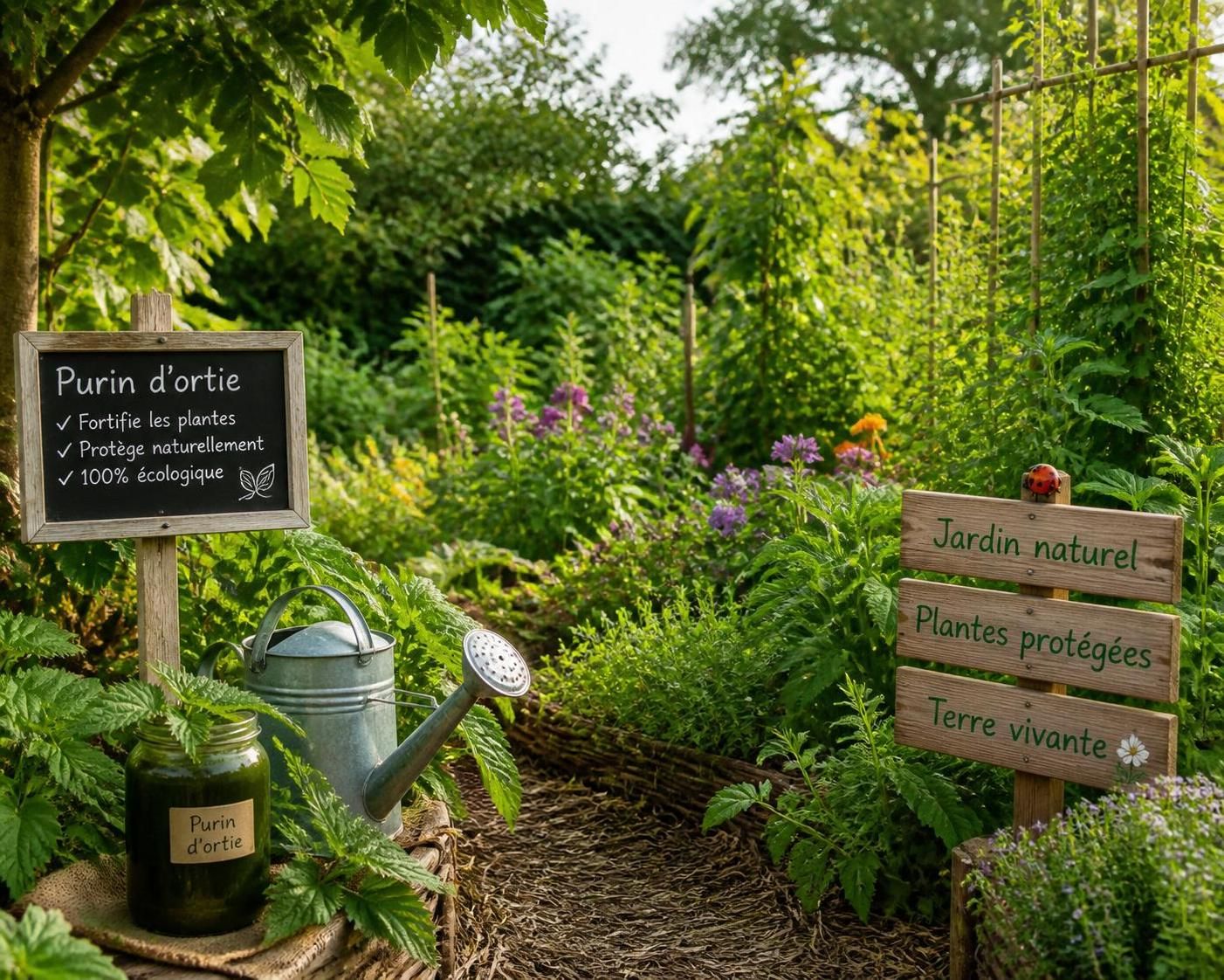 découvrez comment le purin d’ortie peut protéger naturellement votre jardin des parasites tout en évitant les pesticides chimiques, pour un jardin sain et écologique.