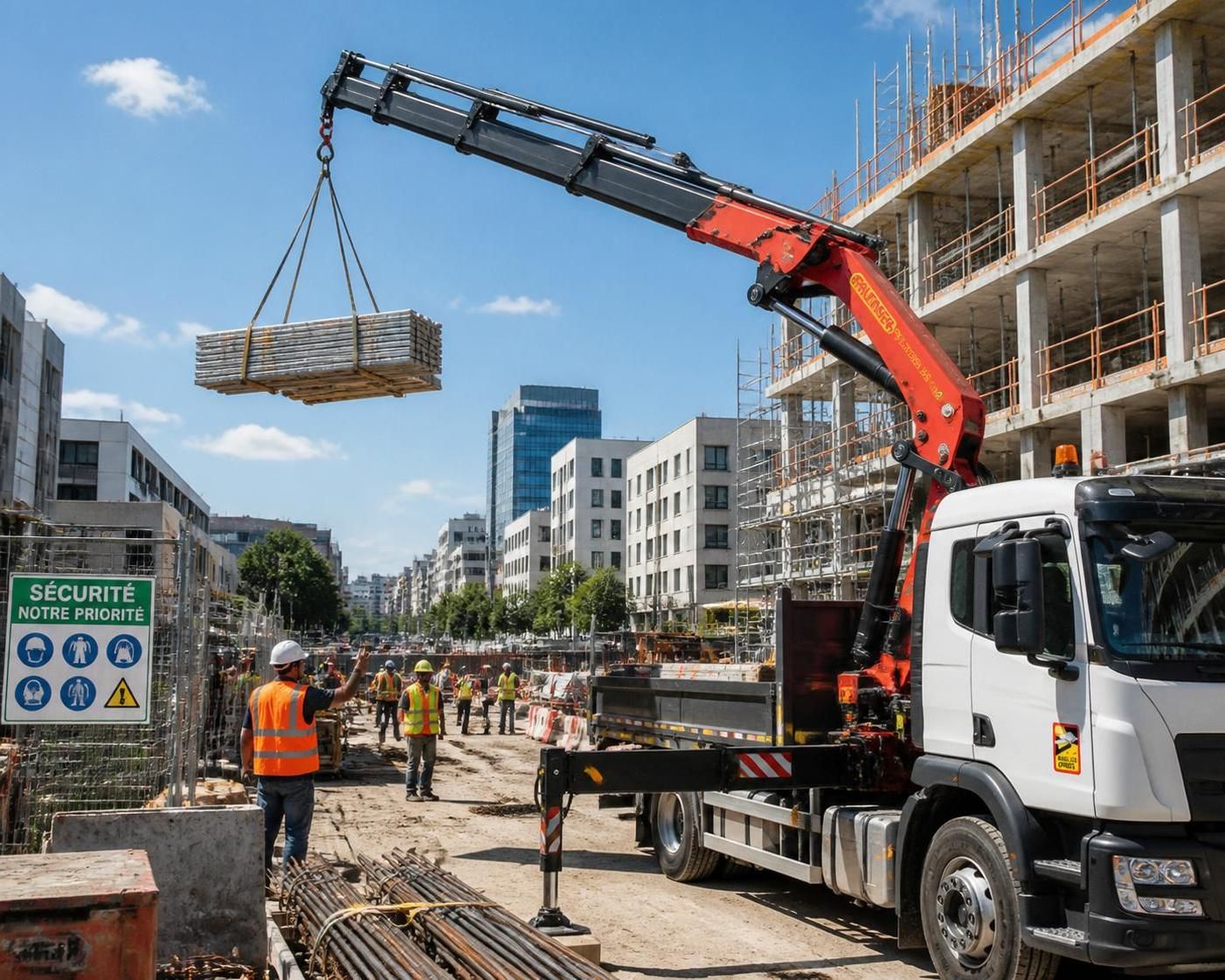 découvrez comment une grue auxiliaire peut optimiser vos travaux de construction en alliant puissance et précision pour une efficacité maximale sur vos chantiers.