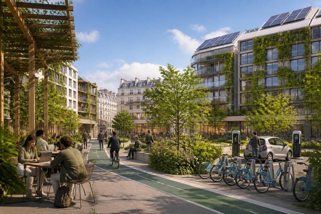 découvrez la plateforme du bâtiment paris 14e italie denfert, un hub écologique innovant au cœur de la rénovation urbaine, alliant développement durable et modernité pour transformer la capitale.