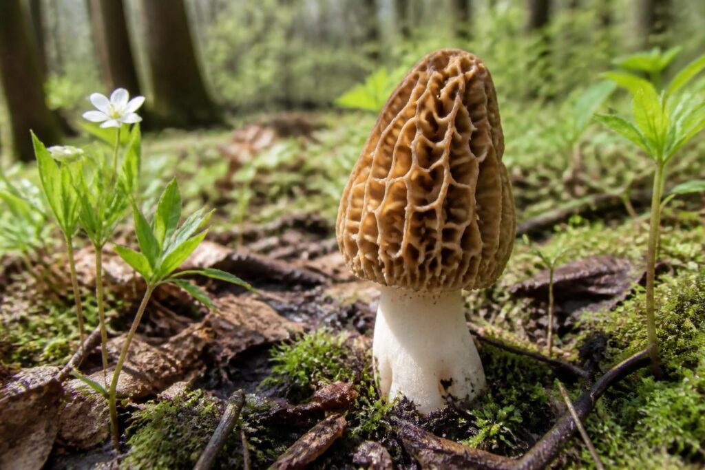 découvrez comment identifier la morille, un champignon printanier délicieux, en toute sécurité pour éviter les risques d'intoxication. guide pratique et conseils.