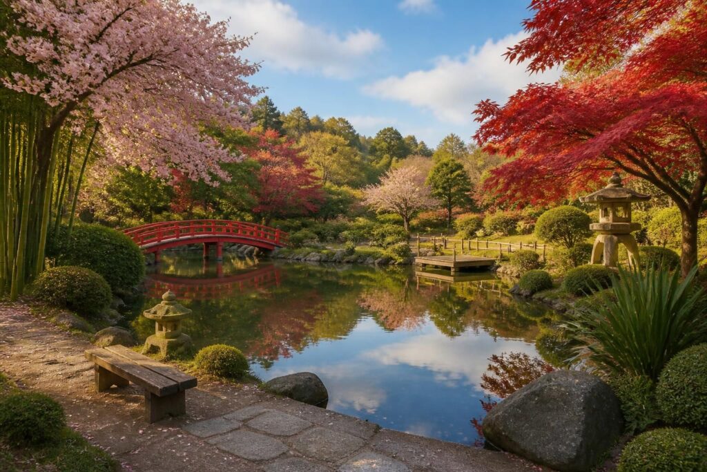 découvrez le parc oriental de maulévrier, le plus grand jardin japonais d’europe, et plongez dans une expérience unique au cœur d’un paysage authentique et apaisant.