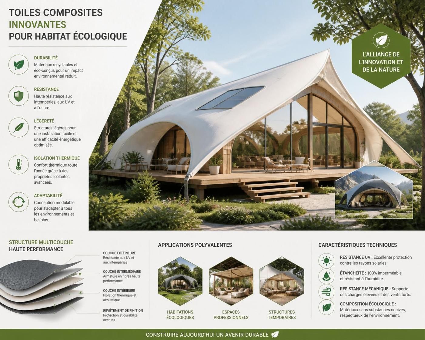 découvrez comment serge ferrari révolutionne l’habitat écologique grâce à ses matériaux innovants, alliant durabilité et performance pour un avenir respectueux de l’environnement.