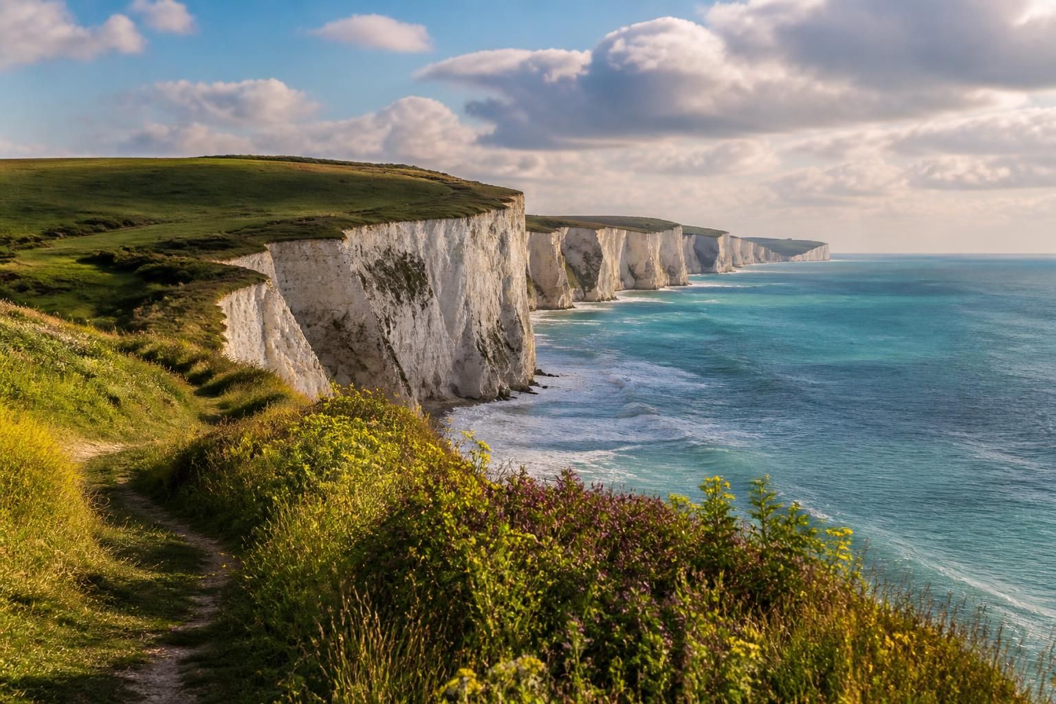 découvrez comment les falaises blanches des seven sisters sculptent le paysage côtier anglais, mêlant histoire, géologie et beauté naturelle.