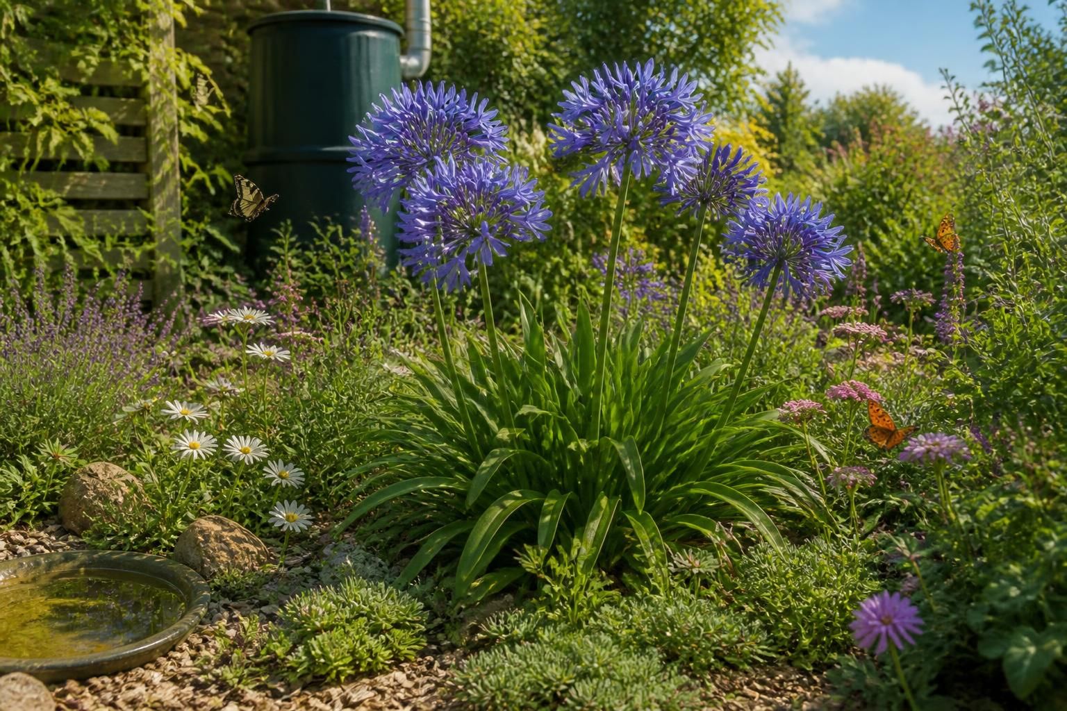 découvrez comment intégrer l'agapanthe, une fleur élégante et résistante, dans votre jardin écologique pour allier beauté et respect de l'environnement.