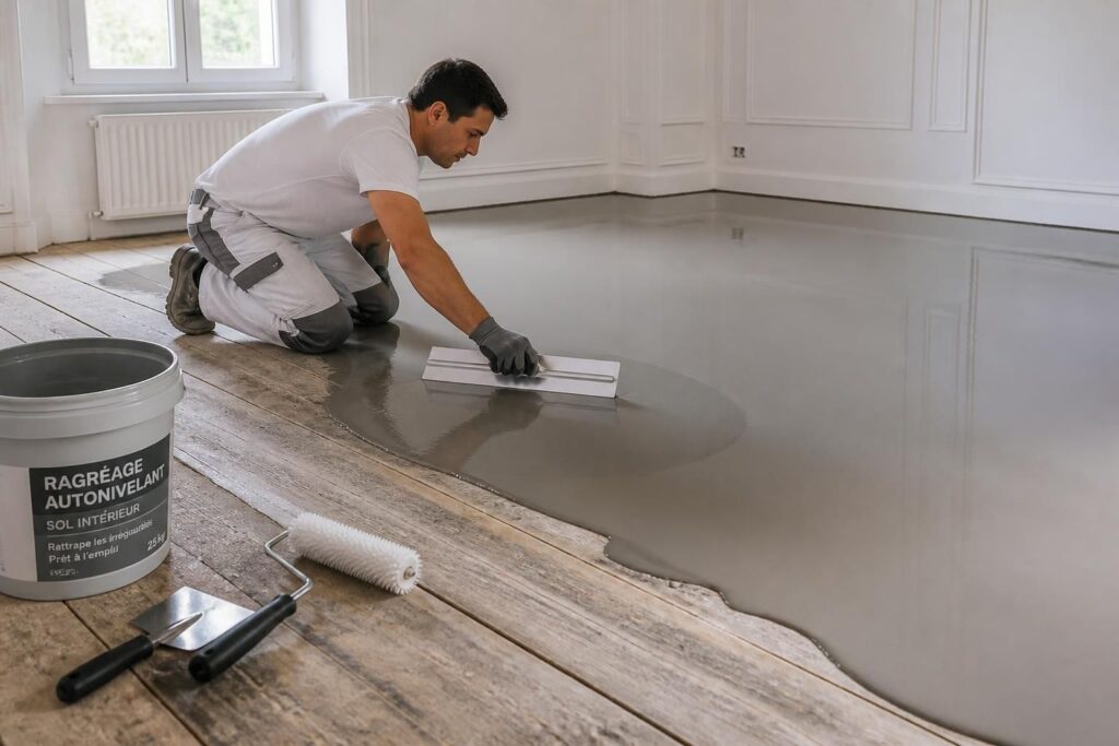découvrez les meilleures techniques de ragréage sur plancher en bois pour obtenir un sol parfaitement nivelé, durable et prêt à recevoir tout type de revêtement.