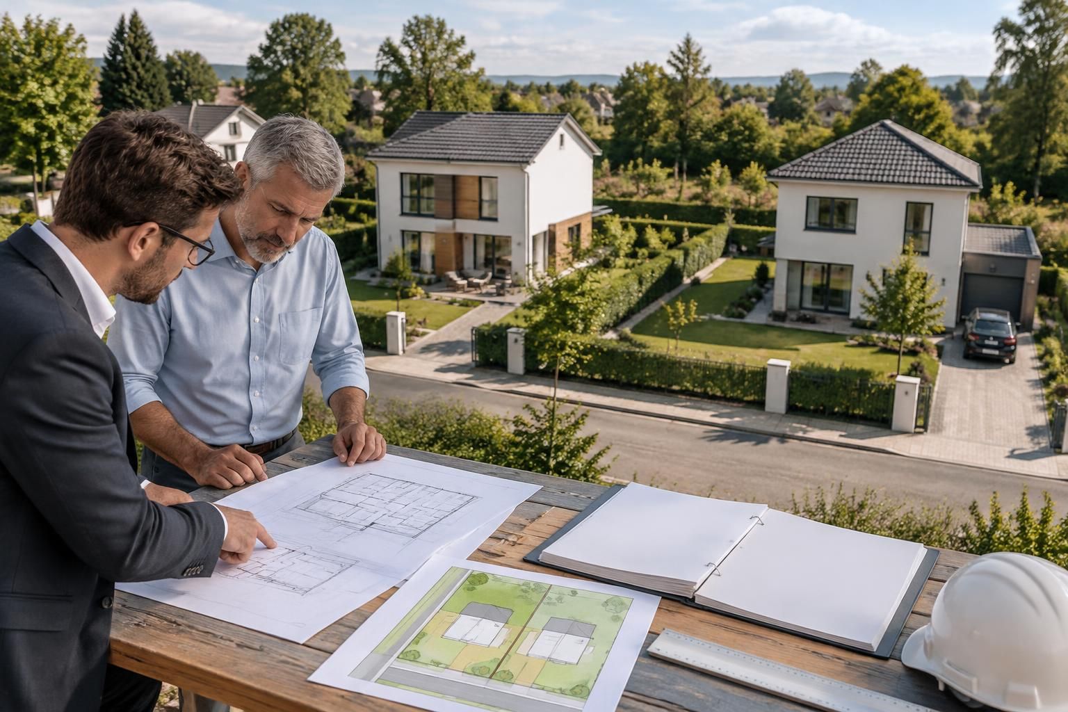 découvrez les règles et démarches pour obtenir un permis de construire lors de la division d’un terrain en deux maisons individuelles.